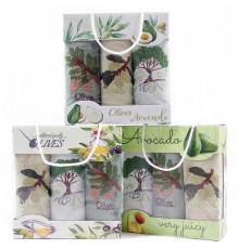 Набор полотенец из микрофибры 98-588 в сумочке МР+МР+МР