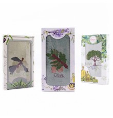 Полотенце микрофибра 98-588 в шоколадке МР