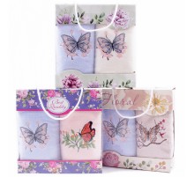 Набор полотенец из микрофибры 668-151 в сумочке МР+МР