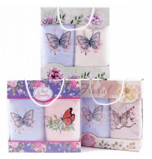 Набор полотенец из микрофибры 668-151 в сумочке МР+МР