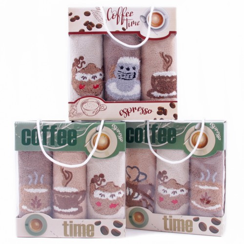 Набор полотенец из микрофибры 98-582 в сумочке МР+МР+МР