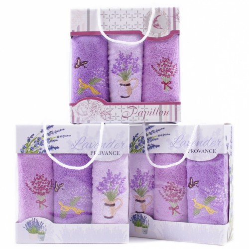 Набор полотенец из микрофибры 98-816 в сумочке МР+МР+МР