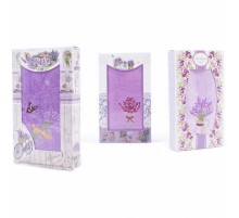 Полотенце микрофибра  98-816в шоколадке МР