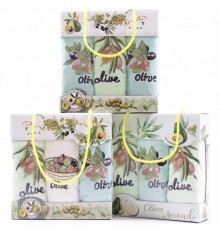 Набор полотенец из микрофибры 98-490 в сумочке МР+МР+МР