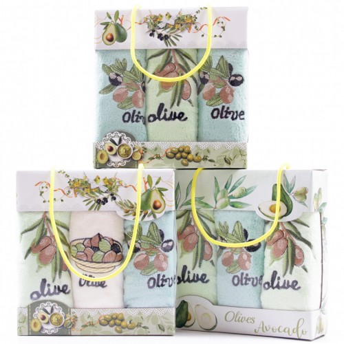 Набор полотенец из микрофибры 98-490 в сумочке МР+МР+МР