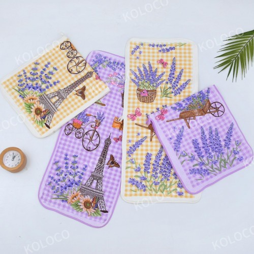 Набор полотенец из микрофибры 98-566 в сумочке МР+МР+МР