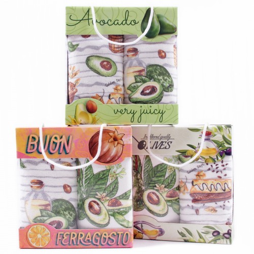 Набор полотенец из микрофибры 98-861 в сумочке МР+МР