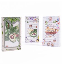 Полотенце микрофибра  98-861 в шоколадке МР