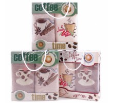 Набор полотенец  микрофибра 668-156 в сумочке Р+Р