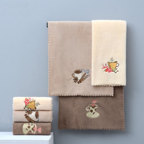 Набор полотенец  микрофибра 668-156 в сумочке Р+Р