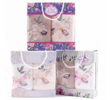 Набор полотенец  микрофибра 10041159 в сумочке Р+Р