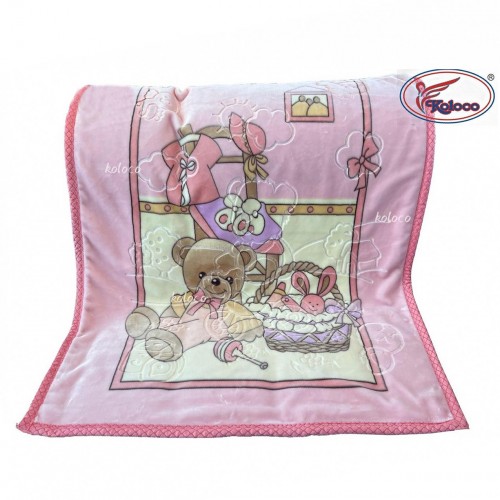 Детский плед 2-х слойный 189-3 ассорти