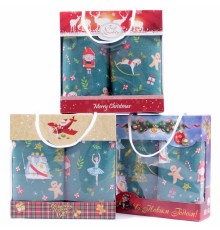 Набор вафельных полотенец 40х75 см 2 штуки в сумочке 500496-1 тдл