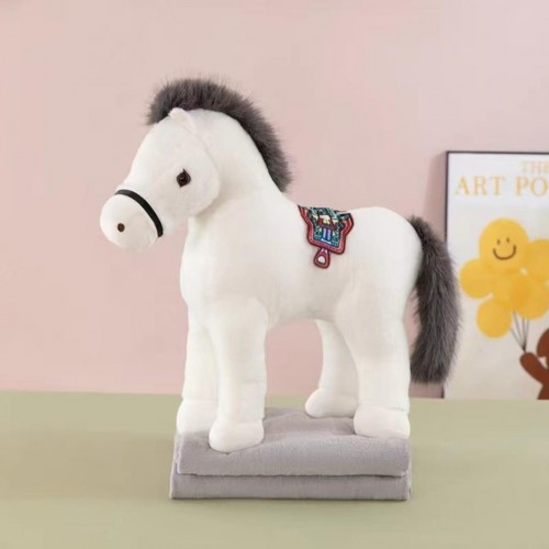 Плед-сумка велсофт детский  Пони