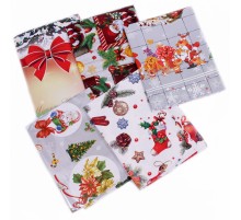 Скатерть Новогодняя Делюкс на тканевой основе