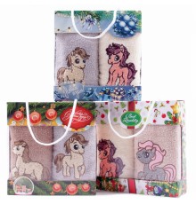 Набор полотенец  махровое 410-87 в сумочке Р+Р