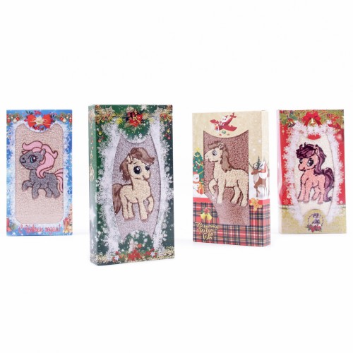 Полотенце махровое 410-87 в шоколадке Р