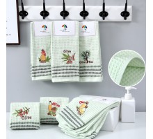 Набор полотенец хлопок 8511638 ручных 2 шт.в скрепке