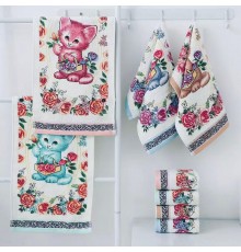 Полотенце велюр-махра 846 МР 