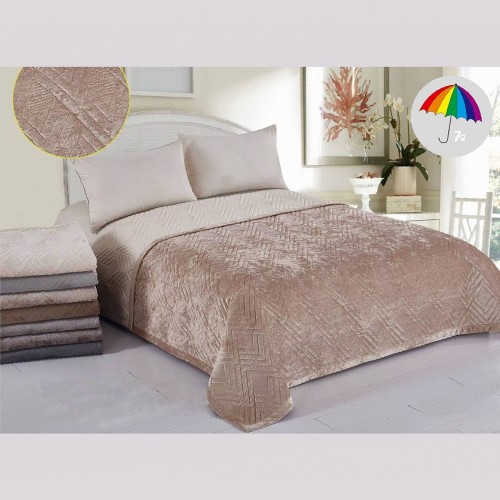 Покрывало велюровое  8083435 8084435 в ассортименте