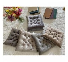 Табуретница велюровая Тональная 1672798 в ассортименте