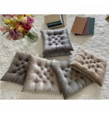 Табуретница велюровая Тональная 1672798 в ассортименте