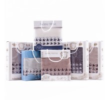 Набор махровых полотенец 1506483 1505483 в коробке Л