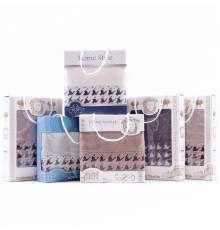 Набор махровых полотенец 1506483 1505483 в коробке Л