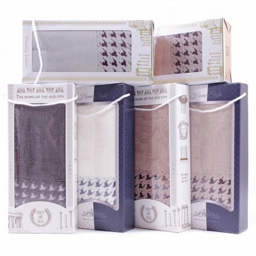 Набор полотенца махрового 1506483 1505483 в коробке Б