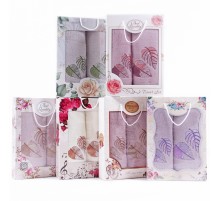 Набор полотенец махровых В-9199 в коробке Б+Л