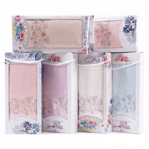 Набор полотенца махрового В-9201 в коробке Б