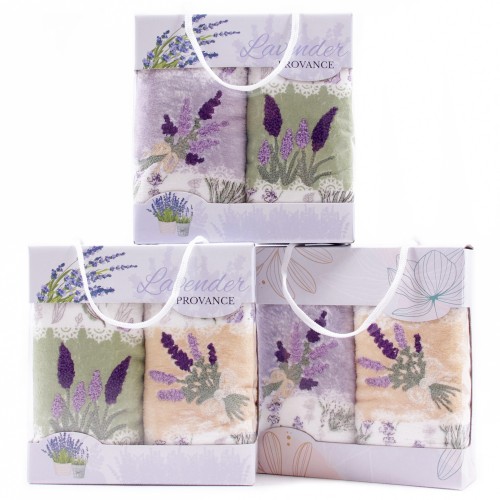 Набор полотенец  микрофибра 2804324 в сумочке Р+Р