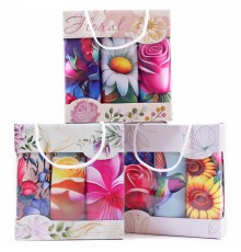 Набор полотенец  микрофибра ВМ022 в сумочке Р+Р+Р