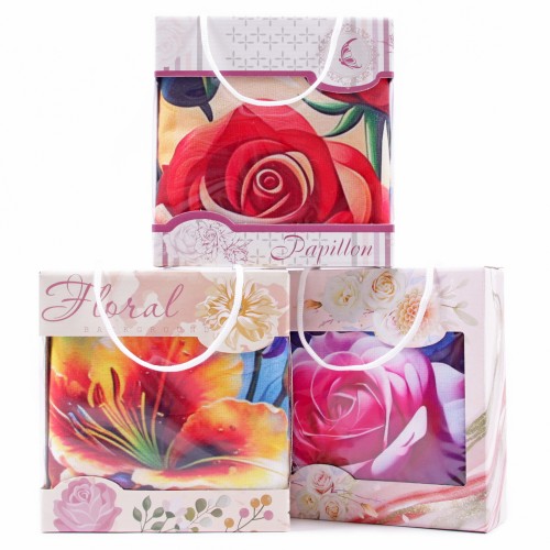 Набор полотенце  микрофибра ВМ022 в сумочке Р