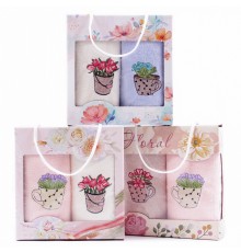 Набор полотенец микрофибра  668-153 в сумочке МР+МР