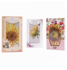 Набор полотенец из рогожки 40х75 см в шоколадке 13435-1 ад