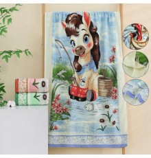 Полотенце велюр-махра  В468 Х468