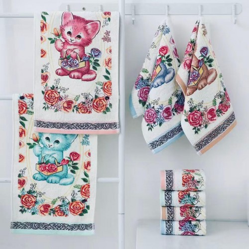 Набор полотенец велюр-махра 846 в сумочке МР+МР из Иваново