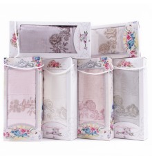 Набор полотенца махрового 22006563 22005563 в коробке Б