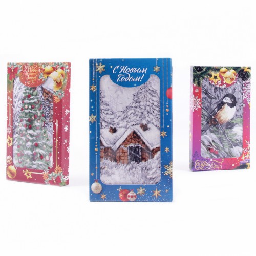 Набор полотенец рогожка Купон 50х63 см в шоколадке 1 штука 13409-1 ад из Иваново