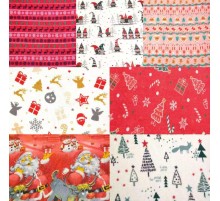 Плед велсофт  Новогодний ассорти №2