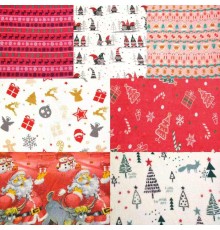 Плед велсофт  Новогодний ассорти №2