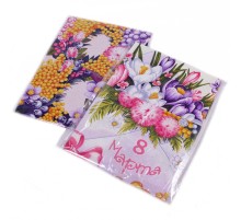 Набор вафельных полотенец Купон 50х63 см 3 штуки в пакете 13352-1 мк