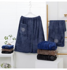 Набор полотенце сауна микрофибра мужская + полотенце 7506277 в ассортименте