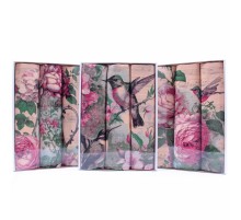 Набор полотенец рогожка Купон 50х63 см в коробке 3 штуки 1190-1П