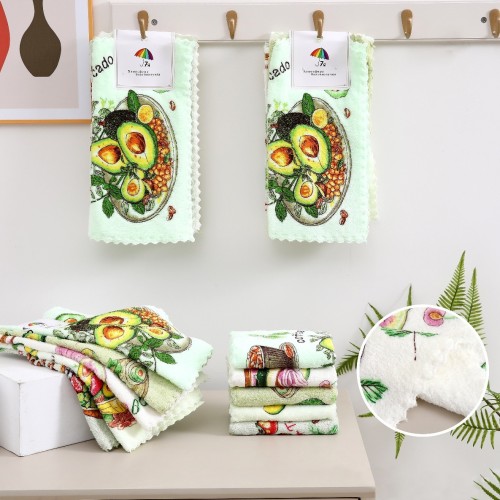 Набор салфеток микрофибра 18615909 в сумочке 4шт.  из Иваново