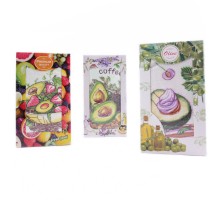 Набор салфеток из микрофибры 18615909 в шоколадке С+С 