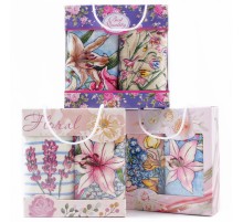 Набор махровых полотенец  6811391 в сумочке Р+Р