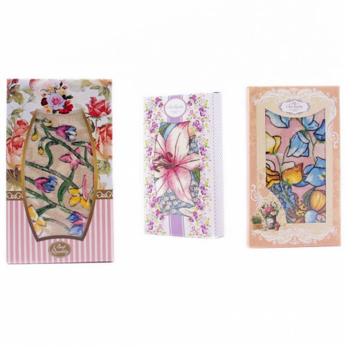 Набор полотенце махровое 6811391 в шоколадке Р из Иваново