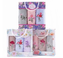 Набор полотенец микрофибра  А9024 в сумочке МР+МР+МР